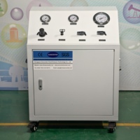 Système de pompe à piston pneumatique haute pression, amplificateur de gaz hélium-hydrogène à commande pneumatique pour le remplissage de bouteilles