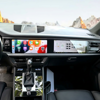 Radio de navigation stéréo DSP Macan 2014-2022, double écran interactif, Android 15, lecteur multimédia GPS, Carplay, USB, tableau de bord