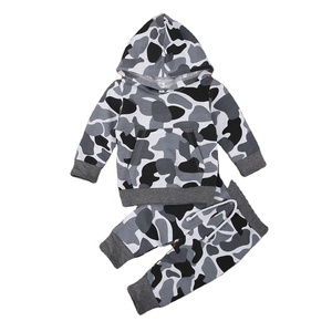 Conjuntos de Ropa para Niños, Ropa de Invierno, Trajes de Pantalón de Color Camuflaje para Bebés, Venta al por Mayor - Product Image 1