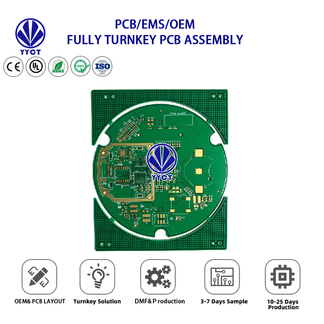 Custom Medical Flex PCB PCBA Polyimide FPC Manufacturer 1-40L 0.4-5mm Thickness Flexible Circuit Board Assembly Turnkey Factory