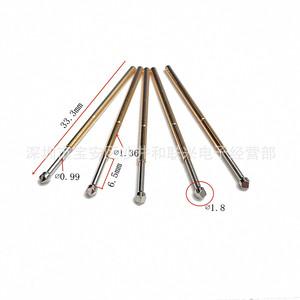 หัววัดแบบสามด้านปลายเพชรคม รุ่น P100 T3 P100 T1.8 ขนาด 1.36 มม. พร้อมสปริง - Product Image 5
