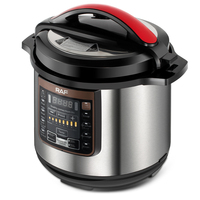 RAF appareils ménagers 12L grande capacité en acier inoxydable corps électrique presseur cuisinière avec 13 fonctions