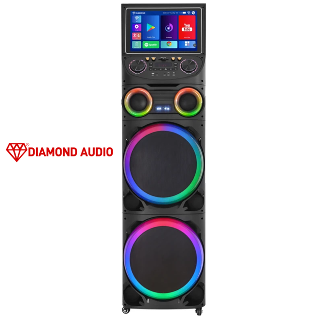 Diamond Audio-15.4" Screen Android Karaoke Machine with Touch Screen