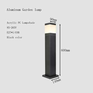 Bestseller giardino luce esterna lanterna per la decorazione della casa in alluminio lampada da giardino <span class=keywords><strong>esterno</strong></span> di illuminazione - Product Image 2