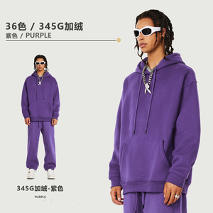 Customized embroidery 2026 Oversized Knitted <b>Hoodie</b> Digital Printing DTG Polyester/Cotton Unisex Stand Collar Hoodies For <b>men</b> - Product Image 1