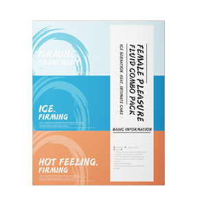 Silicone Ba niềm vui quan hệ tình dục đồ chơi ICE lửa độ kín cho invigorated mong muốn tăng cường cực khoái nhạy cảm - Product Image 2