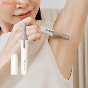 מכונת גילוח חשמלית לגבות TOUCHBEAUTY, קומפקטית בגודל עט, קלה לתפעול, כלי איפור להסרת שיער גוף - Product Image 3