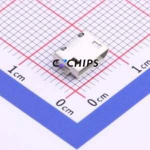 MICRO-04-P1-A1T2 USB Connector SMD Connector ( Connector Type: Micro-B )( Protocol Standard: USB 2.0 )( Gender: Female ) - Product Image 1