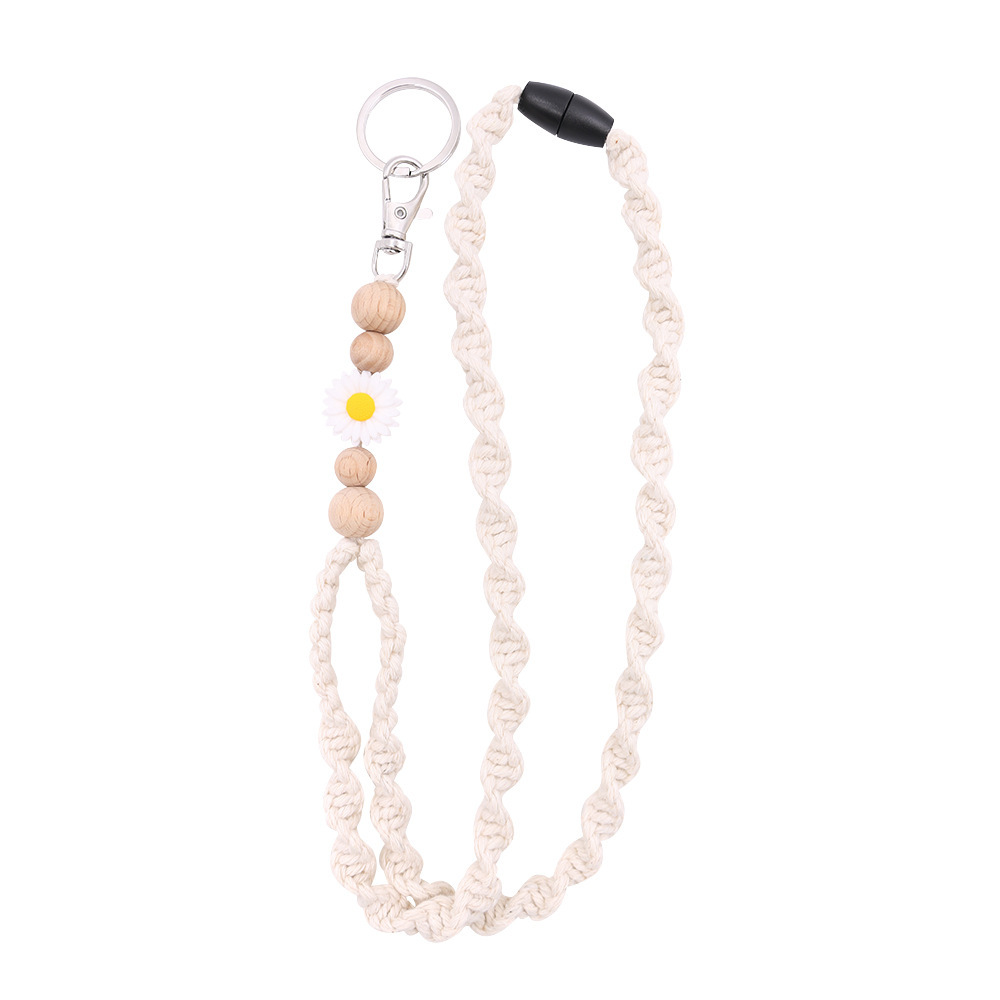 Promotional Long Soft Silicone Color Elastic Phone Strap Lanyard Image 4