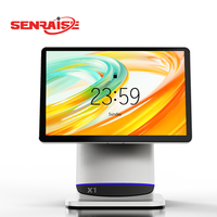 Software POS Senraise X1, Terminal POS con Pantalla Táctil Android, Sistema Todo en Uno con Impresora para Operaciones de Caja en Tiendas Minoristas