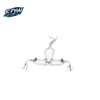 Système d'échappement Catback pour voitures de sport Porsche Cayenne 911 992 718 Cayman Panamera 971 Macan 3.0L 4.0L en alliage de titane avec système de soupapes