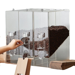 Eco-Friendly Elegant Transparent Acrylic Countertop Snack Dispenser <b>Box</b> for Household Use - Product Image 2