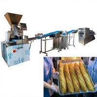 Machine à pain automatique Yoslon Machine à pain baguette Machine à pain française Machine de fabrication de noix Traitement de pain grillé Ligne de production