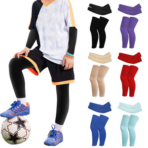 Children's Sun Protection Sleeves And Leg Warmers UPF50+ High Elastic Ice Silk Outdoor Cycling For Boys Girls - Product Image 1
