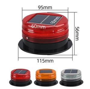 Panneau magnétique de sécurité routière grue bateau <span class=keywords><strong>tour</strong></span> clignotant lumière véhicules lumière stroboscopique d'urgence feux d'avertissement solaires - Product Image 2