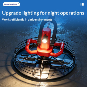 Nouvelle conception de ponceuse à batterie au lithium pour surfaces en béton, truelle électrique portative pour le lissage des murs, machine à plâtrer plus rapide - Product Image 1