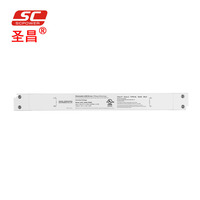 Driver LED Dimmable Triac Slim 60W, Entrée 100-277VAC, Sortie 24V, Alimentation LED pour Éclairage Intérieur