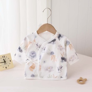 Nuovi vestiti per neonati: <span class=keywords><strong>camicia</strong></span> a mezza manica per primavera e autunno, abbigliamento in cotone per neonati, completo per neonati. - Product Image 6
