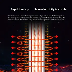 <span class=keywords><strong>Calentador</strong></span> Sumergible Duradero de Acero Inoxidable 304 con Varilla Resistente a la Corrosión y Control <span class=keywords><strong>Automático</strong></span> de Temperatura <span class=keywords><strong>para</strong></span> Acuarios de Peces Tropicales - Product Image 4
