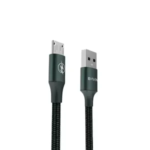 2.4A 고속 충전 마이크로 USB 케이블 BAVIN CB201 정품 휴대 전화 1M 케이블