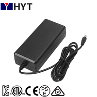 Adaptateur secteur haute efficacité 12V2A Alimentation de bureau 24W avec sortie CA 5A Faible perte 12V 1A pour lumières LED en PC et ABS