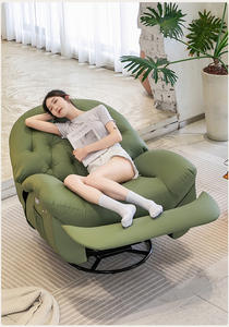 Silla reclinable de balancín perezoso individual y moderna para el hogar, comedor, dormitorio, Hotel, ajuste Manual, muebles multifunción para sala de estar - Product Image 5