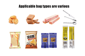 Máquina Empacadora Horizontal Totalmente Automática para Alimentos/Panaderí<span class=keywords><strong>a</strong></span>/Jabón/Mascarillas Desechables, Máquina Empacadora de Bolsas de PP - Product Image 4