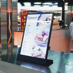 Chất lượng cao trong nhà A4/<span class=keywords><strong>A3</strong></span> tulundo Tulundo-D46-04 có thể sạc lại 5000 Lumens dẫn ánh sáng Hộp <span class=keywords><strong>signage</strong></span> cửa hàng bảng đứng Backlist menu - Product Image 6