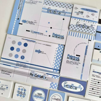 Autocollants en papier créatifs et culturels - Imperméables pour la décoration DIY