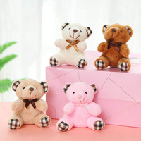En gros, adorable mini ours en peluche, jouet pour bébé, poupée, porte-clés en peluche, porte-clés