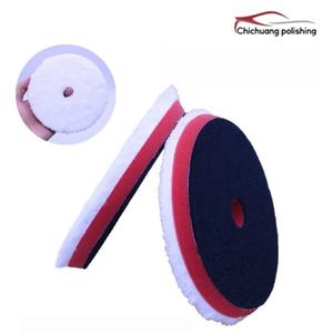 Tampon de polissage de voiture de qualité professionnelle OEM, tampon de coupe en microfibre, polisseuse <span class=keywords><strong>à</strong></span> double <span class=keywords><strong>action</strong></span> pour la correction de la peinture automobile, élimination des rayures - Product Image 2