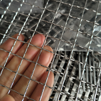 Maille carrée tissée ondulée en acier inoxydable 304, 4x8 pieds, 10x10 mm, 100x100, 18, calibre 10, Philippines, pour tamis filtrant