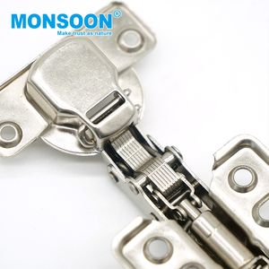 Charnières de porte de placard de cuisine en acier, fermeture amortie, 35 mm, pour meubles, quincaillerie dequincailler - Product Image 4