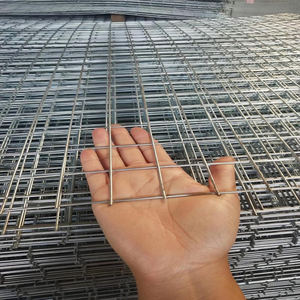 Panneau de clôture en treillis métallique galvanisé 100x100 <span class=keywords><strong>100x50</strong></span> 75x75 75x50 50x25 50x50 25x25 mm, plaque de treillis soudé - Product Image 3