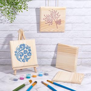 Незаконченные деревянные бляшки из натуральной сосны, художественная награда, ремесленные знаки, деревянная основа, трофей, гравировка, резьба по стене, деревянные украшения - Product Image 5