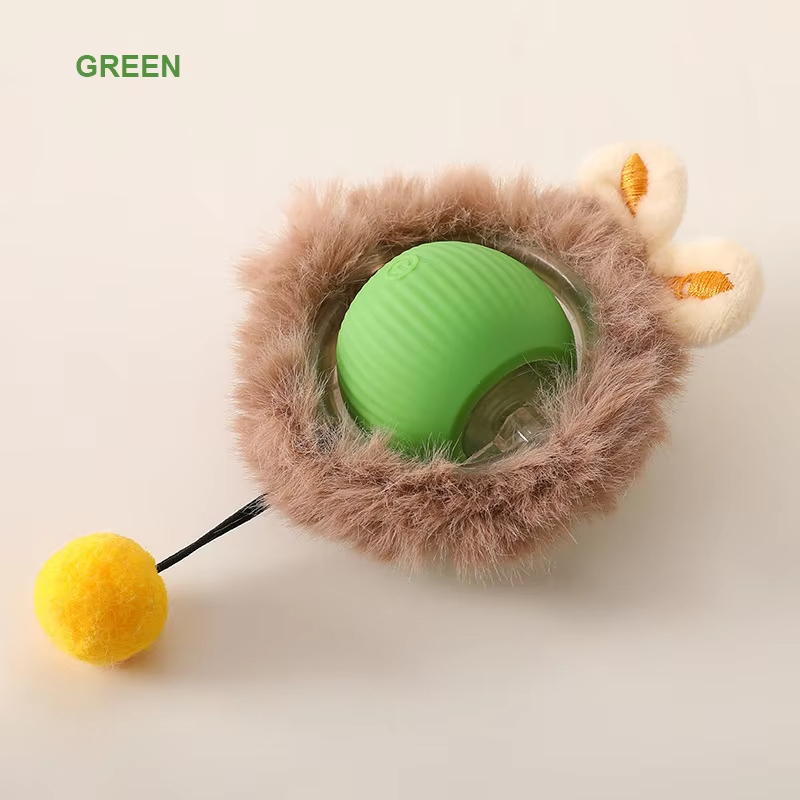 Versión de peluche verde