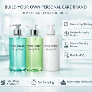 Gel de Ducha y Baño, Limpieza Suave e Hidratante, Marca Privada, Fabricante OEM ODM, Limpiador Corporal Diario, Cuidado Refrescante para la Piel - Product Image 3