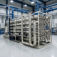 Sistem Filter Air Limbah Sungai/Bor/Sumur 45000L/H untuk Penggunaan Industri Pabrik Tekstil
