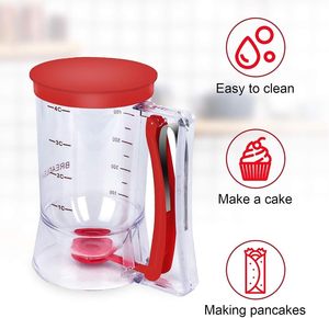 Dosificador de masa 2024, embudo de cocina de plástico, para cupcakes, panqueques, muffins, mezclador de masa manual, accesorios de cocina - Product Image 5