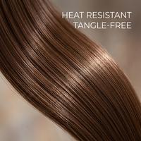 Extensions de cheveux queue de cheval lisses et soyeuses personnalisées avec épingles invisibles – Postiche doux et lisse pour toutes les occasions
