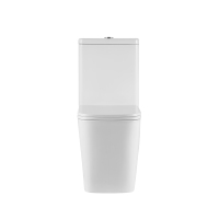 WC moderne de haute qualité avec siphon en P, ensemble de toilettes deux pièces à poser au sol pour hôtel