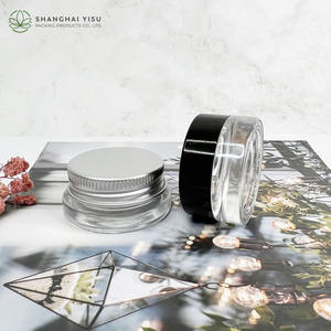 3,5G 7g logotipo <span class=keywords><strong>en</strong></span> <span class=keywords><strong>relieve</strong></span> personalizado a prueba de niños resistente hermético flor contenedor de <span class=keywords><strong>vidrio</strong></span> tarro con tapa resistente a los niños - Product Image 5