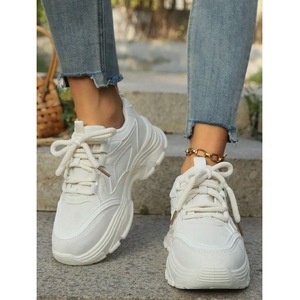 Scarpe Sportive Casual Eleganti da Donna Nere con Design Chunky e Suole Spesse Antiscivolo per Durabilità - Product Image 4