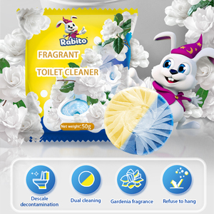 Số lượng lớn lâu dài 30 ngày Gardenia hương thơm làm mát không khí nhà vệ sinh tự động Bát Bleach Cleaner - Product Image 2