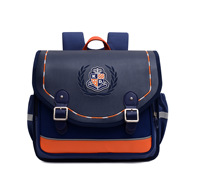 Sac Tendance 2025 Sac à dos d'école primaire Horizontal Style britannique étanche pour les grades 1 à 6 Sac à dos de réduction de poids
