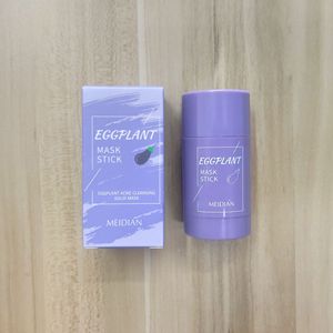 Masque à l'argile purifiant au thé vert aubergine de marque privée, nettoyant et hydratant pour les pores avec contrôle de l'huile pour le visage - Product Image 6