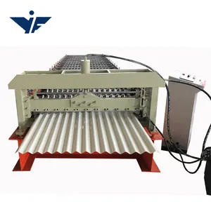 Machine pour la fabrication de plaques de profil en fer ondulé, livraison directe d'usine