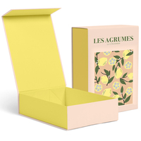 Boîtes cadeaux de luxe personnalisées avec fermeture magnétique, boîte en papier pour vêtements avec rabat magnétique, boîtes cadeaux pliables avec fermeture magnétique et ruban