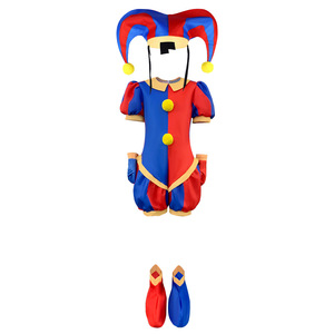 Disfraz <span class=keywords><strong>de</strong></span> Halloween <span class=keywords><strong>para</strong></span> <span class=keywords><strong>Niños</strong></span> <span class=keywords><strong>de</strong></span> Circus Pomni, Mono <span class=keywords><strong>de</strong></span> Cosplay con Máscara, Trajes Adecuados <span class=keywords><strong>para</strong></span> la Edad, Disfraz <span class=keywords><strong>de</strong></span> Jax - Product Image 5