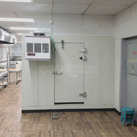 Chambre froide modulaire monobloc 10*10*8 pieds, certifiée ETL CE NSF, pour congélation et réfrigération